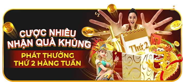 Thưởng nạp lại hàng ngày cho game slot